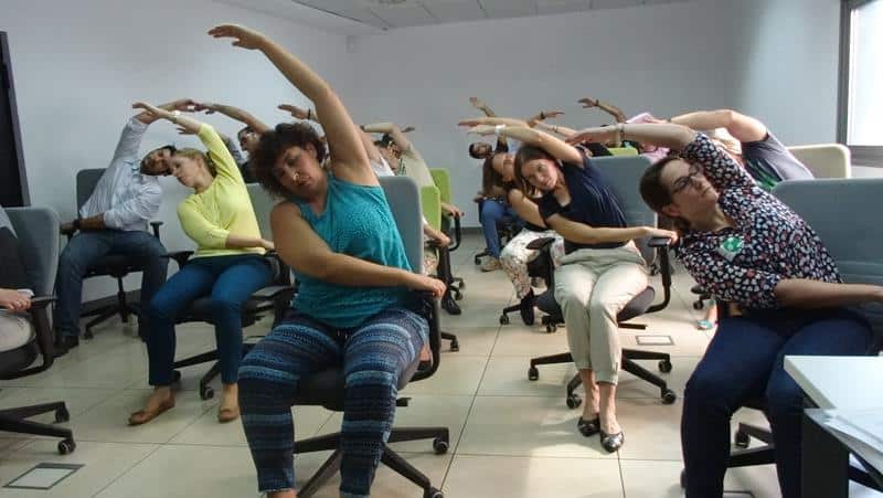 Office Yoga in Spain 